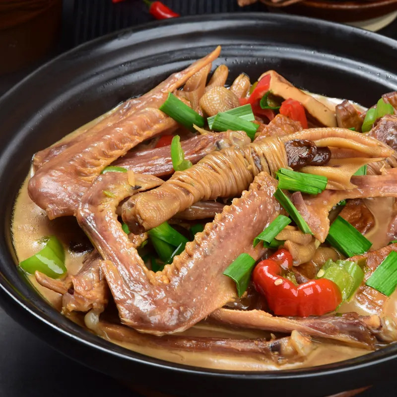 安徽特产徽味水阳三宝鸭脚包400克*2袋鸭爪腊鸭翅包年货腊味零食