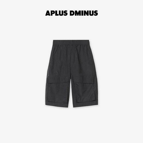 APLUS DMINUS轻薄机能可拆卸宽松七分裤Cargo多口袋工装裤中大童