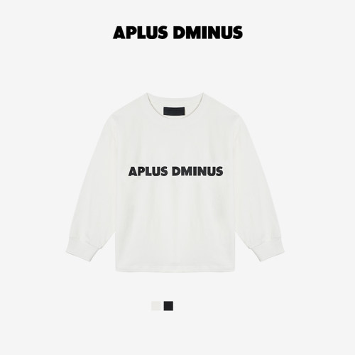APLUSDMINUS休闲儿童长袖T恤