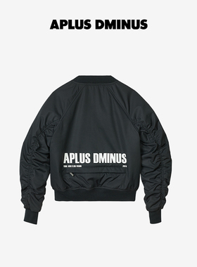APLUS DMINUS新款潮牌儿童Bomber飞行员夹克外套中大童美式潮流