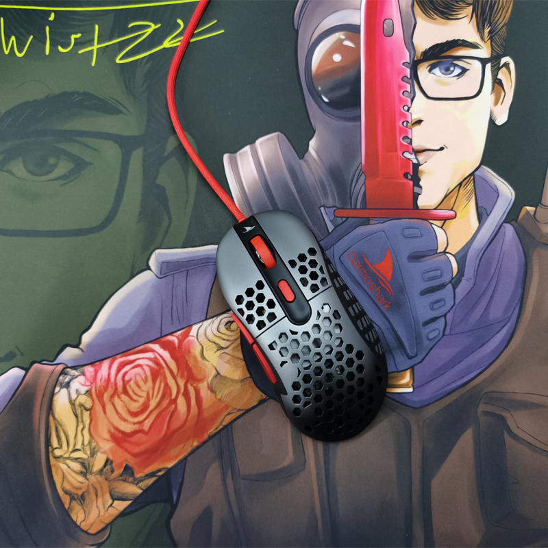 darmoshark twistzz总监联名定制电竞游戏大鼠标垫编织顺滑吸汗