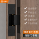 窄边框铝门框二维可调合页房门暗装 锌合金隐形铰炼 十字铰炼嵌入式