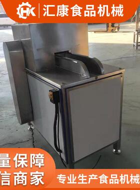 汇康牌鸡骨架劈半机 圆刀式快速旋转猪蹄分切机 客户认可切割均匀