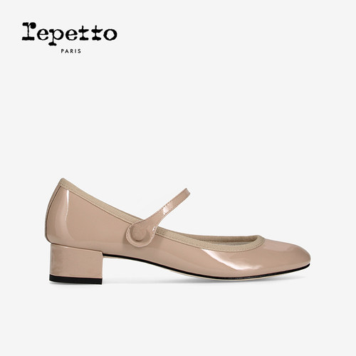 REPETTO低跟玛丽珍鞋女鞋