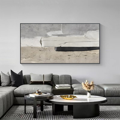艺术轻奢抽象挂画高级感现代简约客厅沙发背景墙璧卧室横幅装饰画