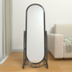 镜子全身镜全身镜落地镜家用网红拍照可移动旋转式 全身镜玻璃镜子