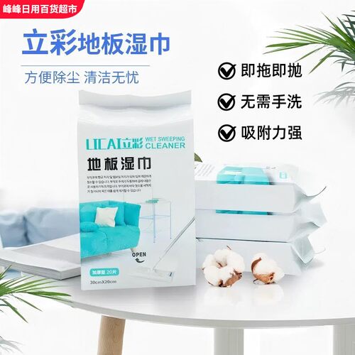 立彩除尘纸专用清洁拖把
