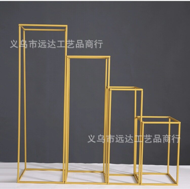 工厂直销 铁艺婚庆道具 路引花器 装饰 插花器 婚期拍摄摆件