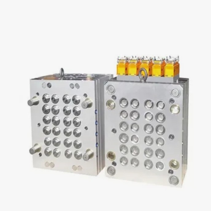 可定制瓶盖模具 注塑成型塑料螺纹盖水油瓶盖模具