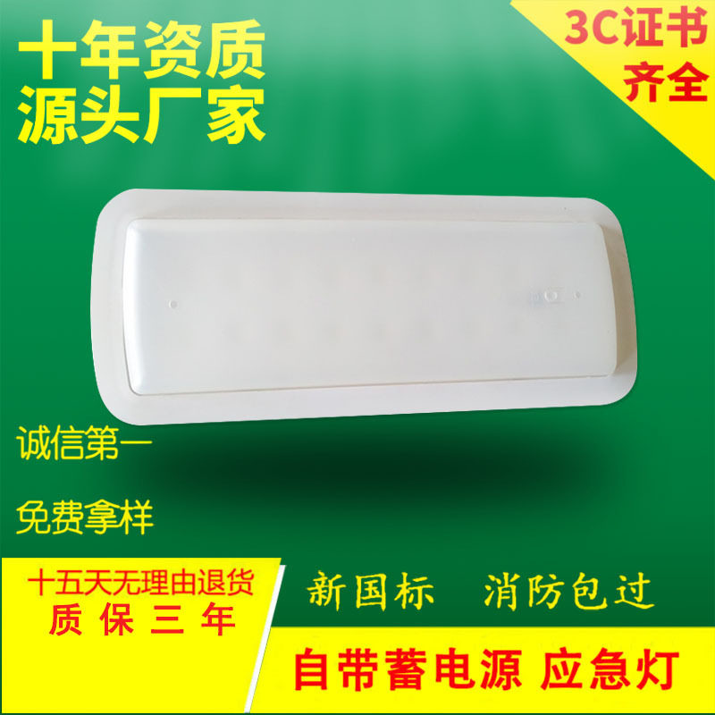 乳白内嵌式LED应急灯8W欧规