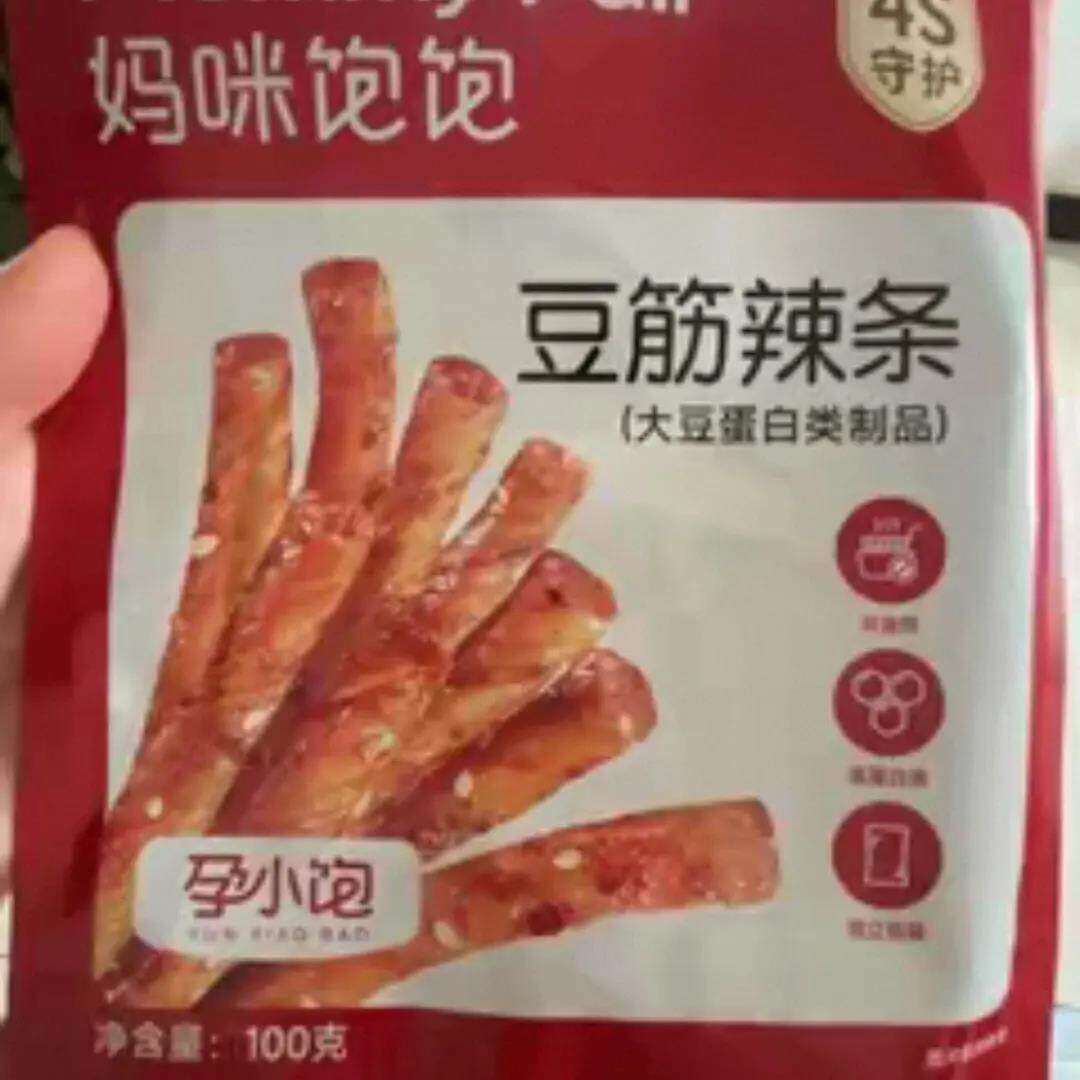 孕小饱孕妇零食豆筋辣条适合孕期可吃辣味小吃营养健康解馋小零食