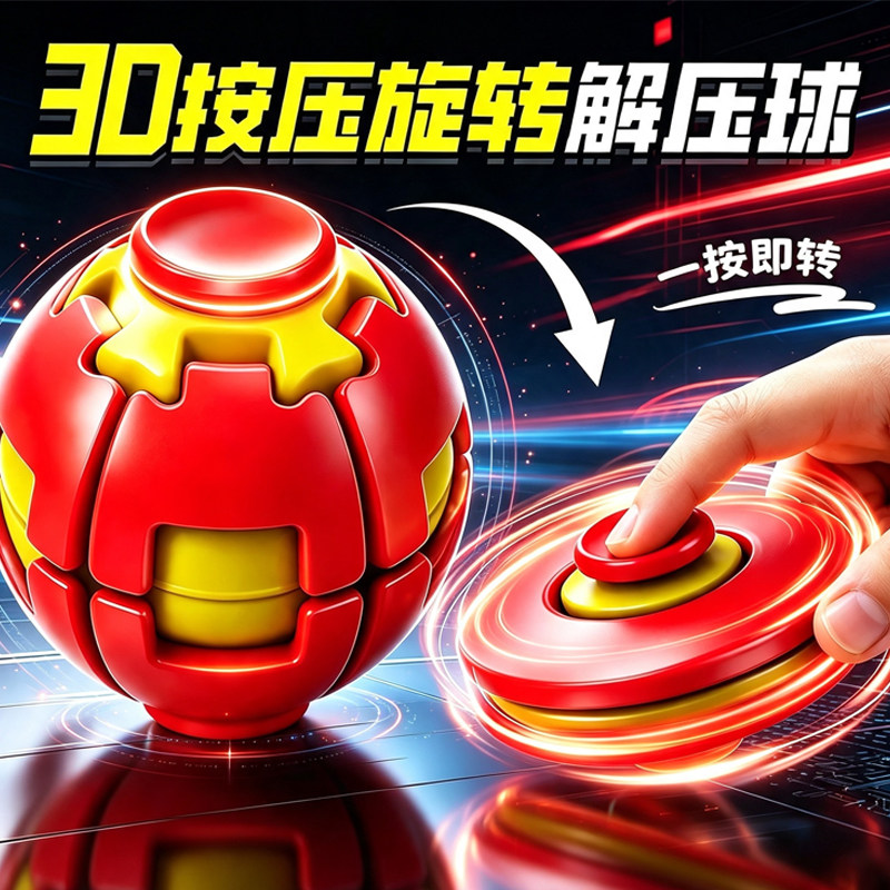 解压捏捏球3d打印按按乐