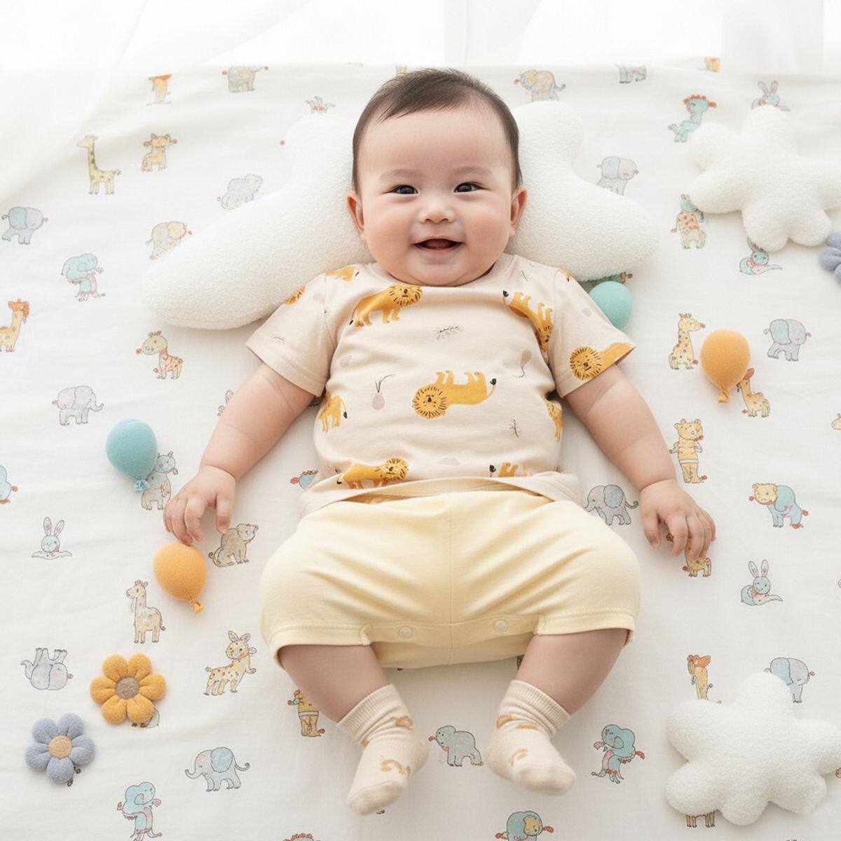 儿童T恤春夏季短袖上衣婴幼童卡通衣服纯棉圆领宝宝套头男女童装图片