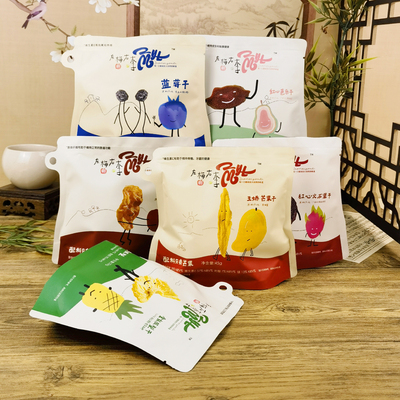 左梅右李水果干玉娇芒果红心火龙果干蓝莓苹果红心芭乐金钻凤梨干