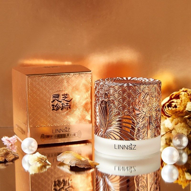 LINNSZ琳妆灵芝珍珠冻龄贵妇膏补水保湿柔润提亮肤色面霜素颜霜女|ruв категории Средства для ухода за собой, эмульсия/крем - от Buy2taobao.com для оказания профессиональной услуги покупки агента Taobao