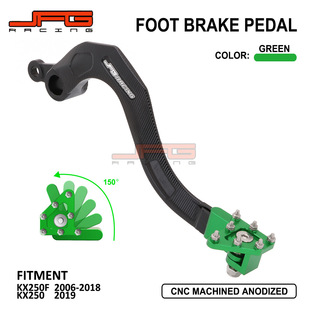 适用于KX250F 2006-2018越野摩托车改装配件CNC铝合金刹车杆