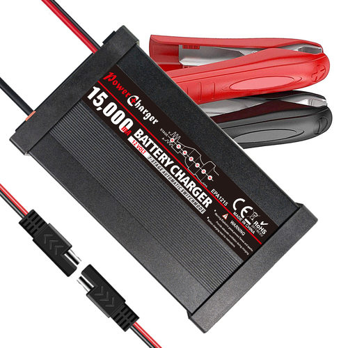 12V15A铅酸电池智能充电器全自动