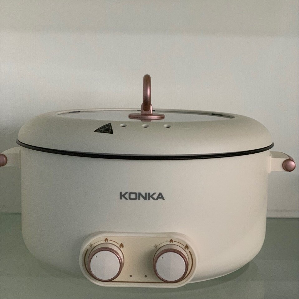 Konka/康佳 KDHG-2001 电火锅电煮锅多功能一体电热锅家用鸳鸯锅