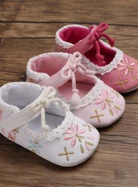 Baby Girls SoftSoled Princess Walker Shoes for 012 Months 19