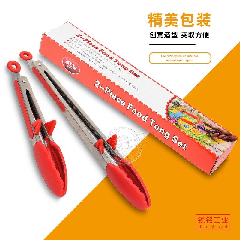 Silicone Food Clips w Stand 91214 inch AntiSlip for BBQSilic