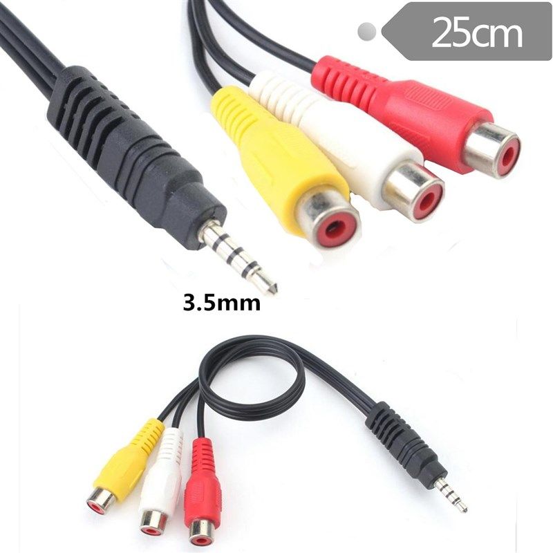13 AV Connector 35 to Component Cable AudioVideo Conversion