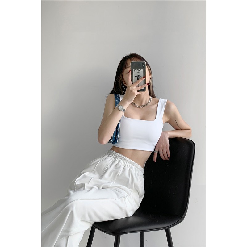 Sporty Slim Fit Tank Tops TShirts for 2025 SS Europe US Wome