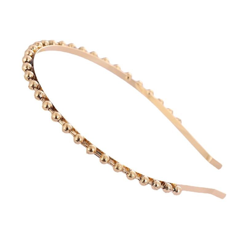 Simple Circular Metal Hairband Fashionable Handmade Headband