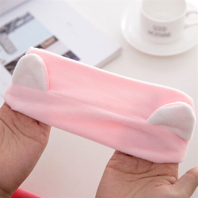 Cute Cat Ear Headband for Girls Sport Makeup Wash Face Heads