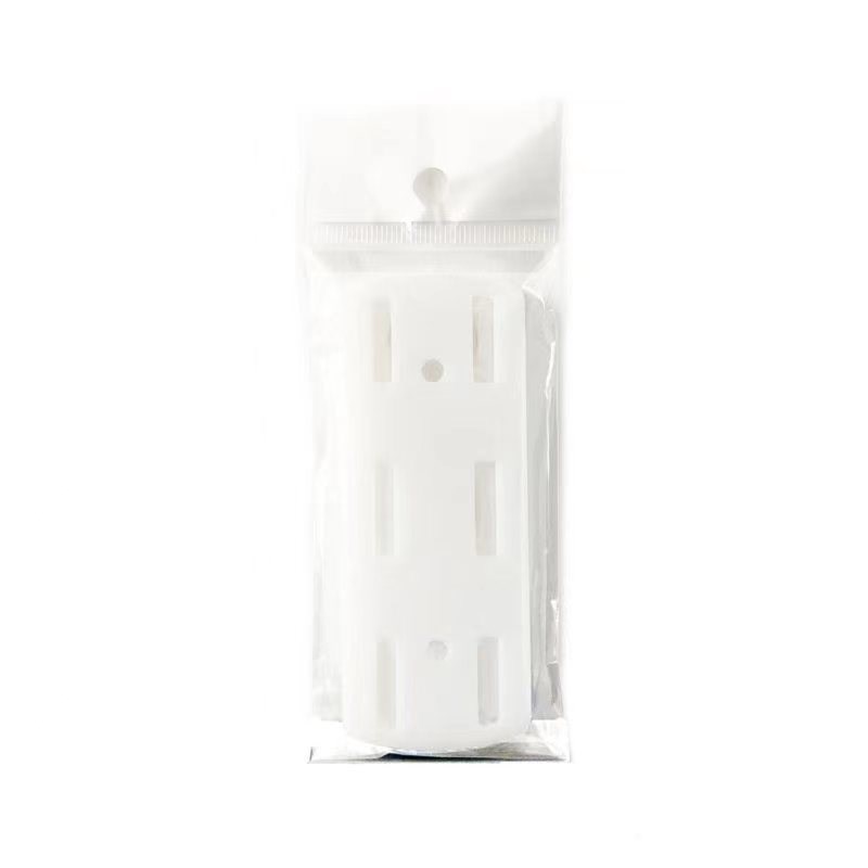 Wall Mounted Socket Organizer Adhesive Plug Holder NonPunchi