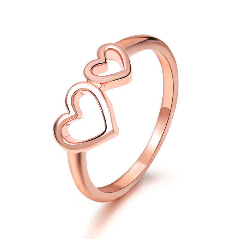 European American Simple Hollow Ring Personalized Cold Style