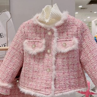 TwoPiece Set for Winter 6580 Fashionable Girls Kid Thickened