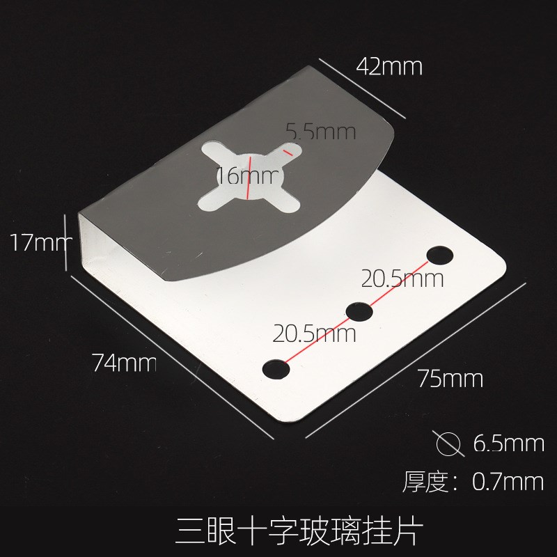 Aluminum Alloy Round Frame Accessories Bathroom Mirror Glass