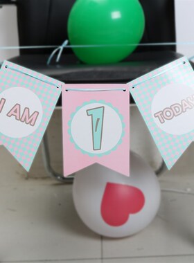Baby 100day1st Birthday Party Background Decoration Birthday