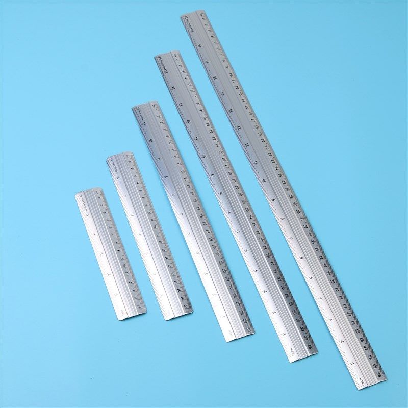 Multicolor Aluminum Ruler 152030cm Office Ruler Measuring To