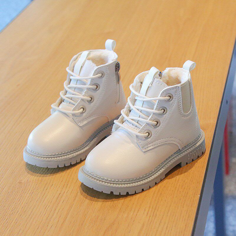 Retro British Style Kids Martin Boots Fashionable Versatile