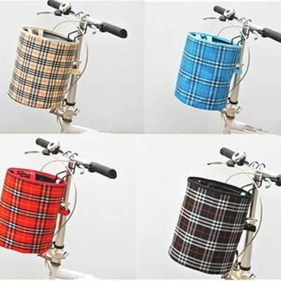 Bicycle Basket Canvas Foldable Bike Basket Cycling Equipment