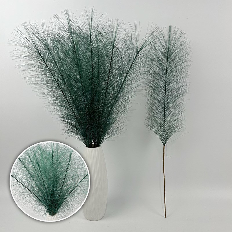55cm55cm Simulation SingleFork Reed Hair Wedding Home Decora