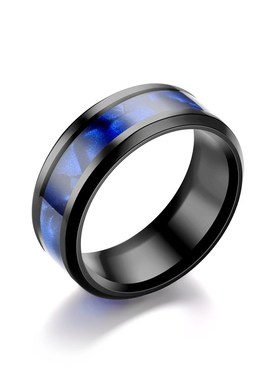European American Fashion Titanium Steel Ring Stainless Stee
