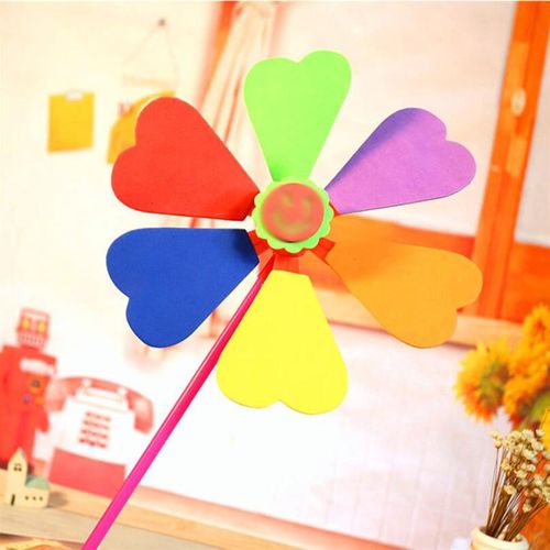 Colorful Windmill 3D EVA Sticker Painting DIY Kit for Kids K