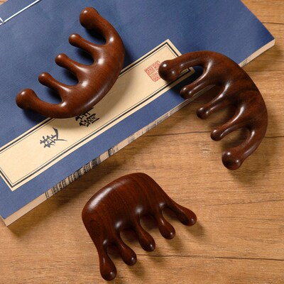 Head Meridian Massage Comb for Scalp Relaxation AntiWidening