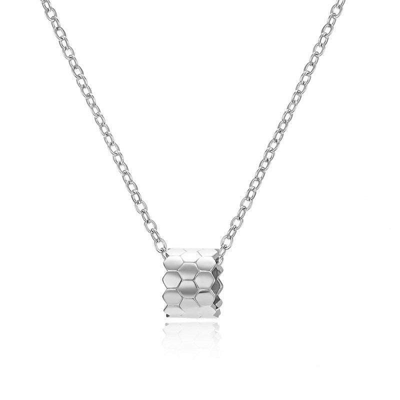 European Fashion Hive Diamond Pendant Necklace Women NonFadi