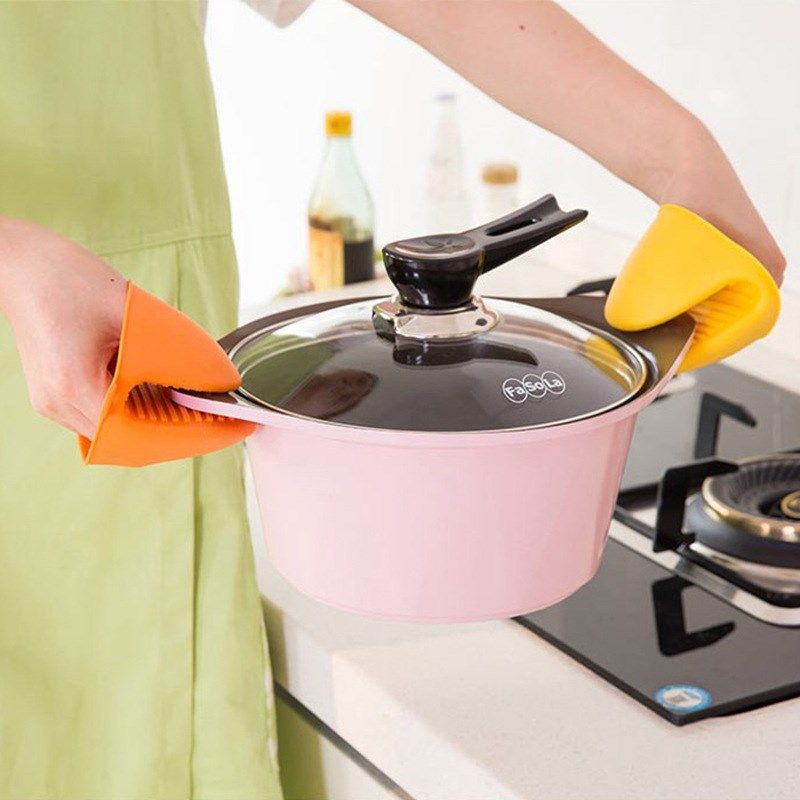 Silicone Gloves Heat Resistant Kitchen Multicolor