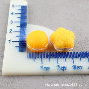 DIY Resin Charms for Macaron Cake Phone Case Hair RopeDIY Re