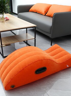 Inflatable Sex Furniture SShaped Lounge Chair Portable Creat