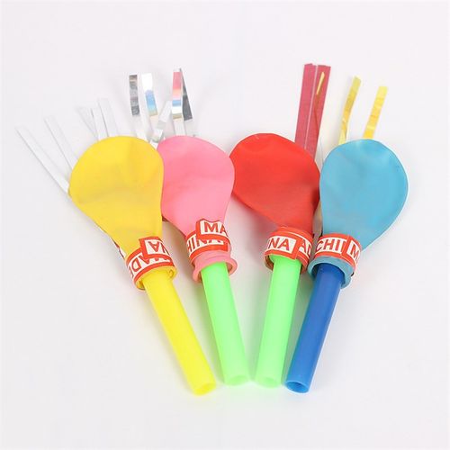 High Quality Kids Whistle Toy Balloon Golden Whistle Party B