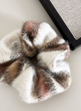 Soft Plush Large Japanesestyle Intestines Hairband Autumn Wi