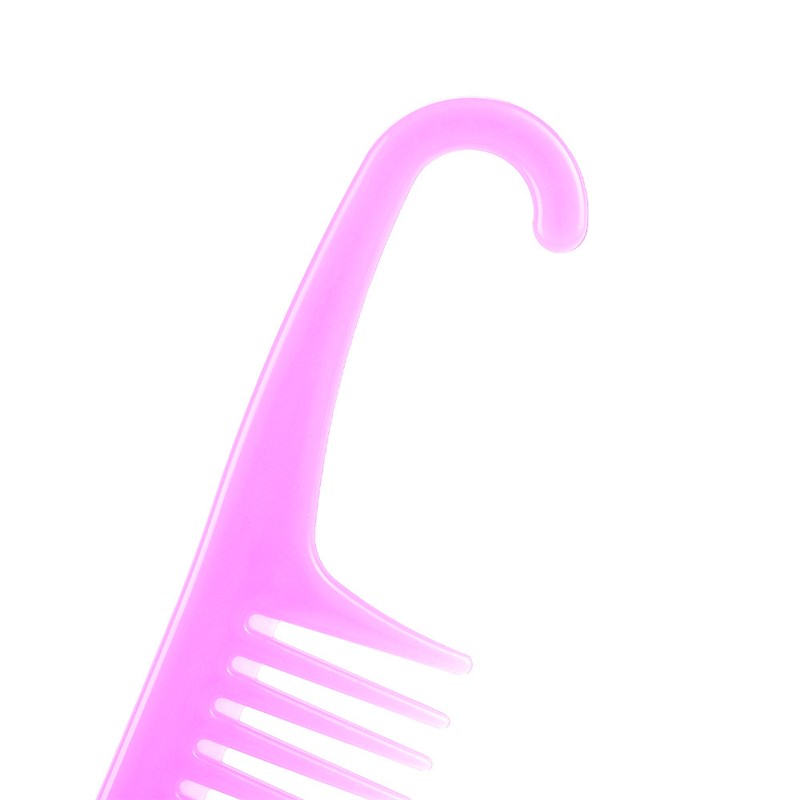 Large Plastic Hookable Massage Comb with Wide Teeth for Anti