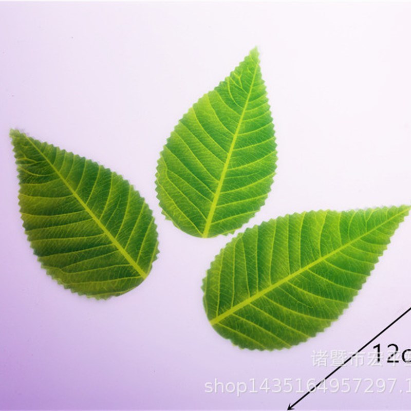 Decorative Fake Leaves 200pcs for Cake Bakery Hotel Dessert