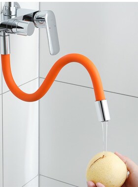 Kitchen Faucet Extender Antisplash Universal Joint Long Hose