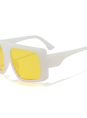 European American Arched Mirror Oversized Sunglasses JellyCo